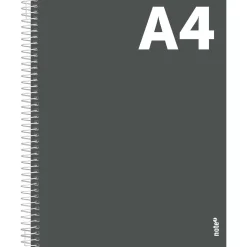 Note! Caderno Espiral A4 80 Folhas 70G Pautado Tecnoline