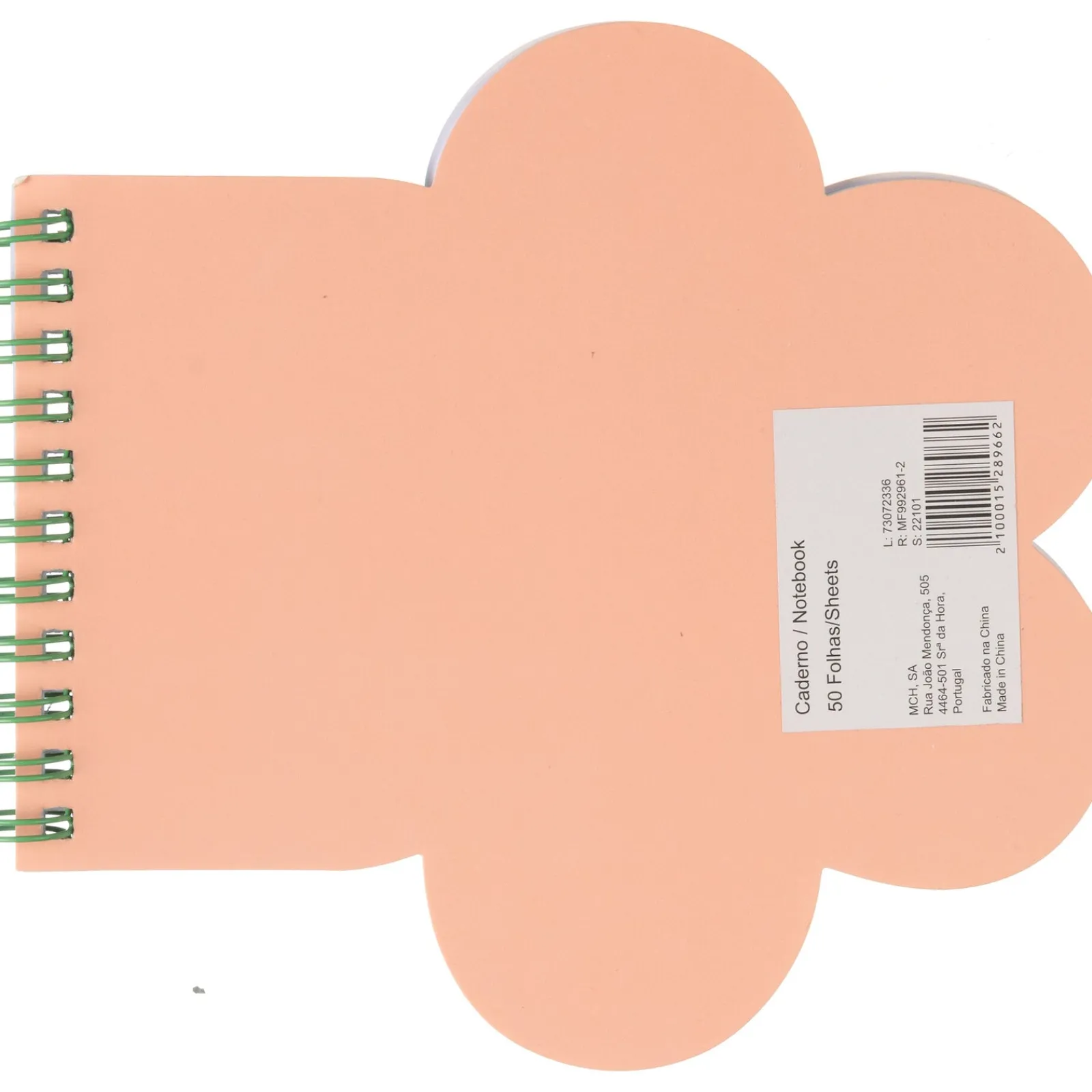 Outras Marcas Caderno Espiral A6 50 Folhas 80g Flor Good Day