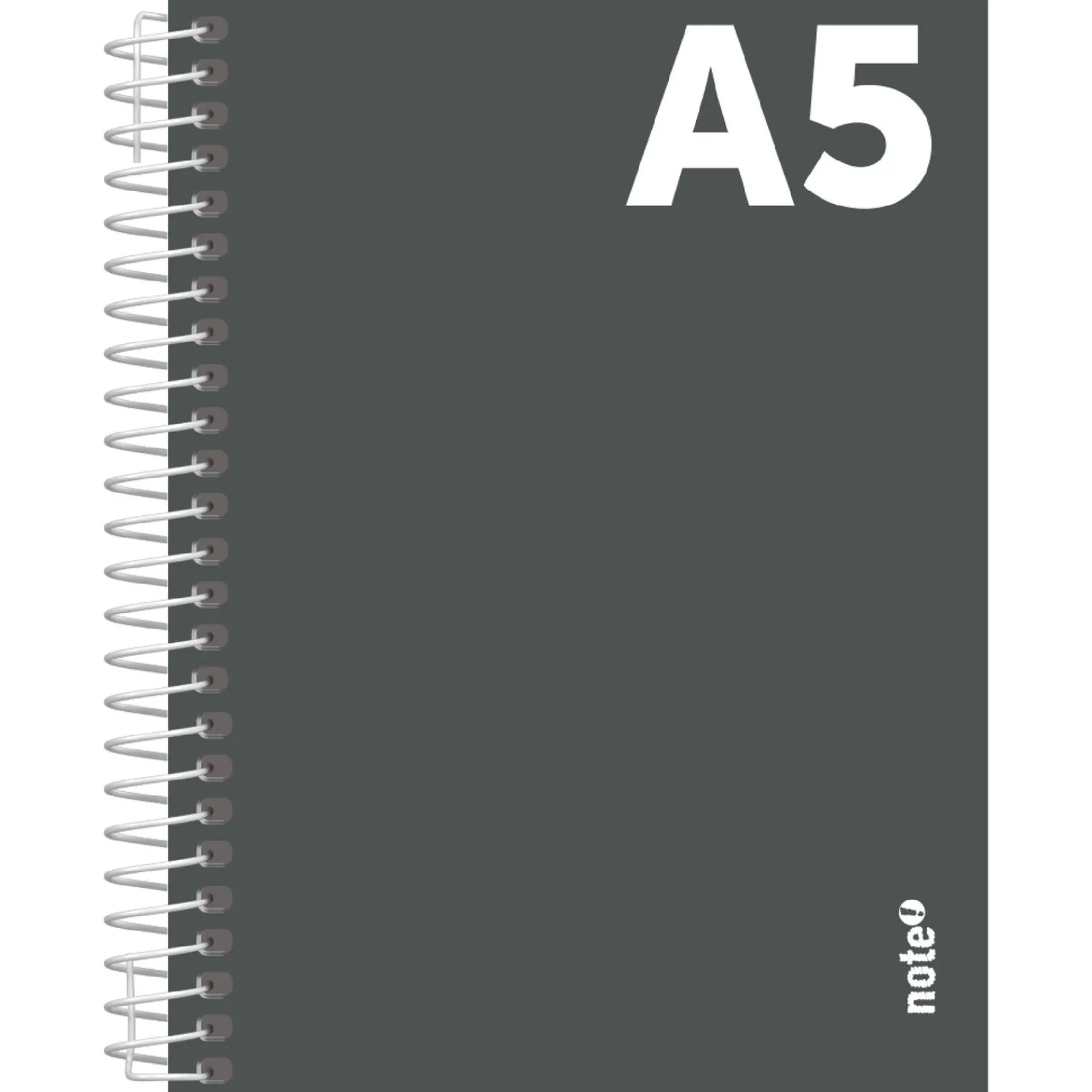 Discount Note! Caderno Espiral A5 80 Folhas 70G Quadriculado Tecnoline