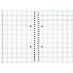 Discount Note! Caderno Espiral A5 80 Folhas 70G Quadriculado Tecnoline