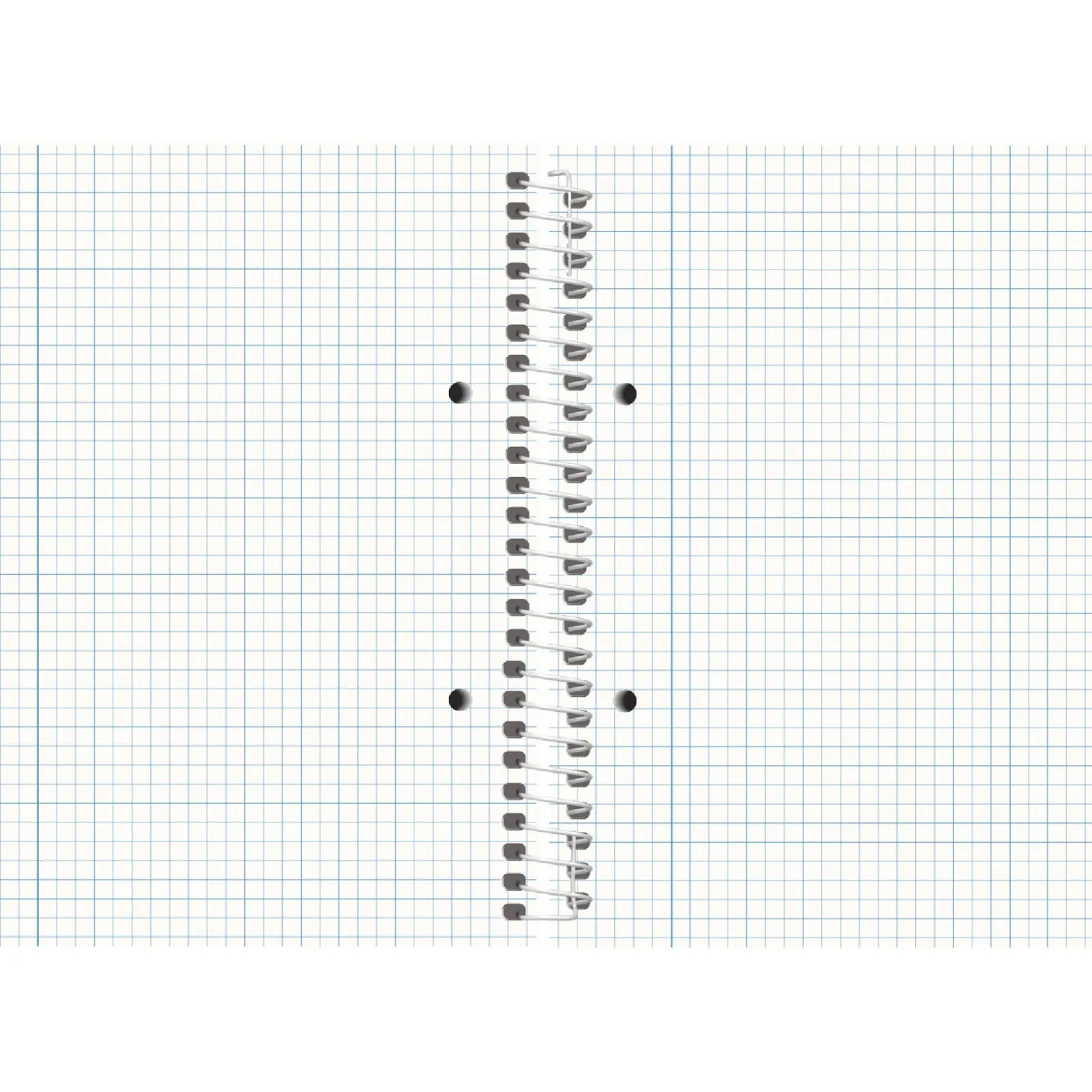 Discount Note! Caderno Espiral A5 80 Folhas 70G Quadriculado Tecnoline