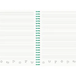 Outlet Note! Caderno Espiral A4 80 Folhas 70G Pautado Pins