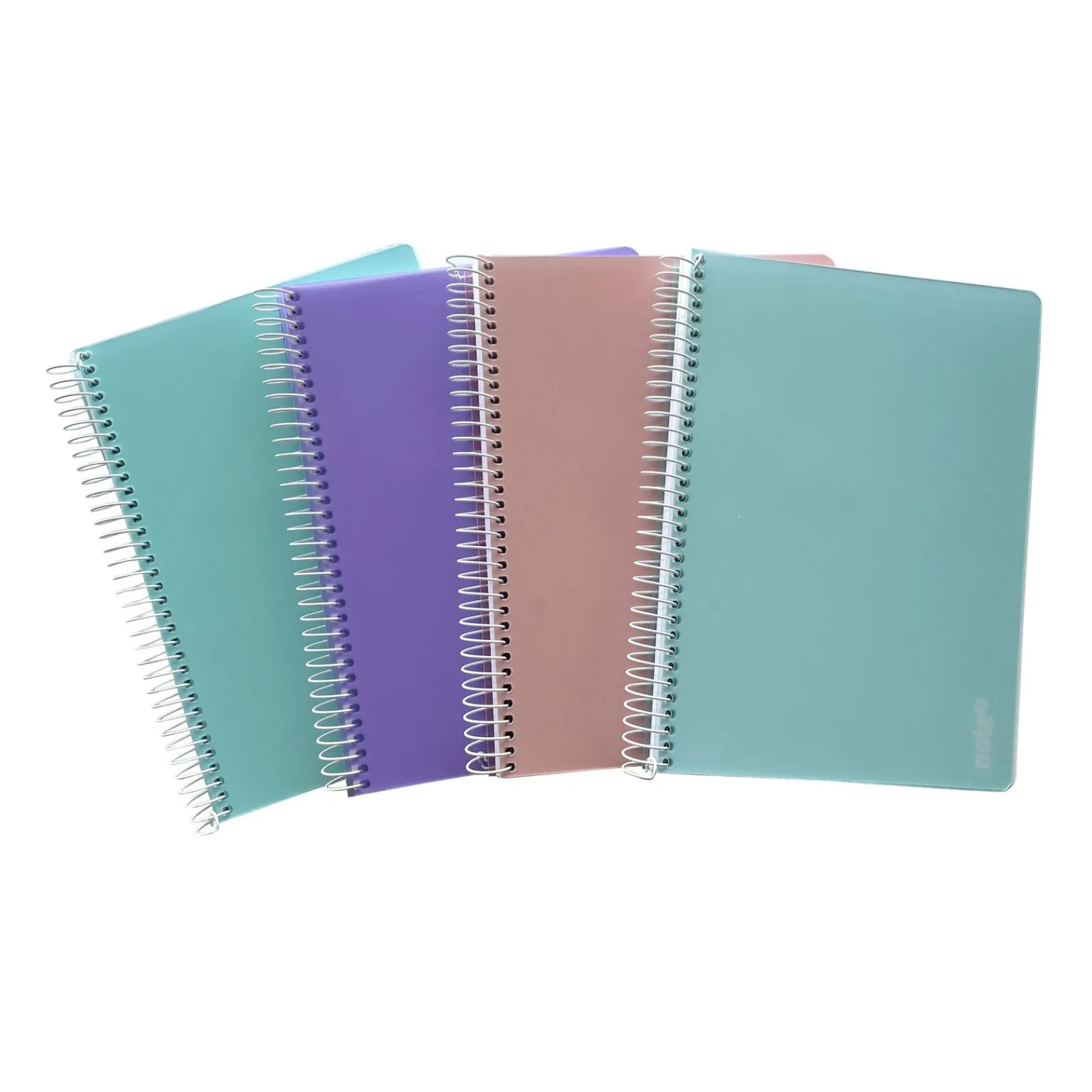 Note! Caderno Espiral A5 100 Folhas 70G Pastel Sortido
