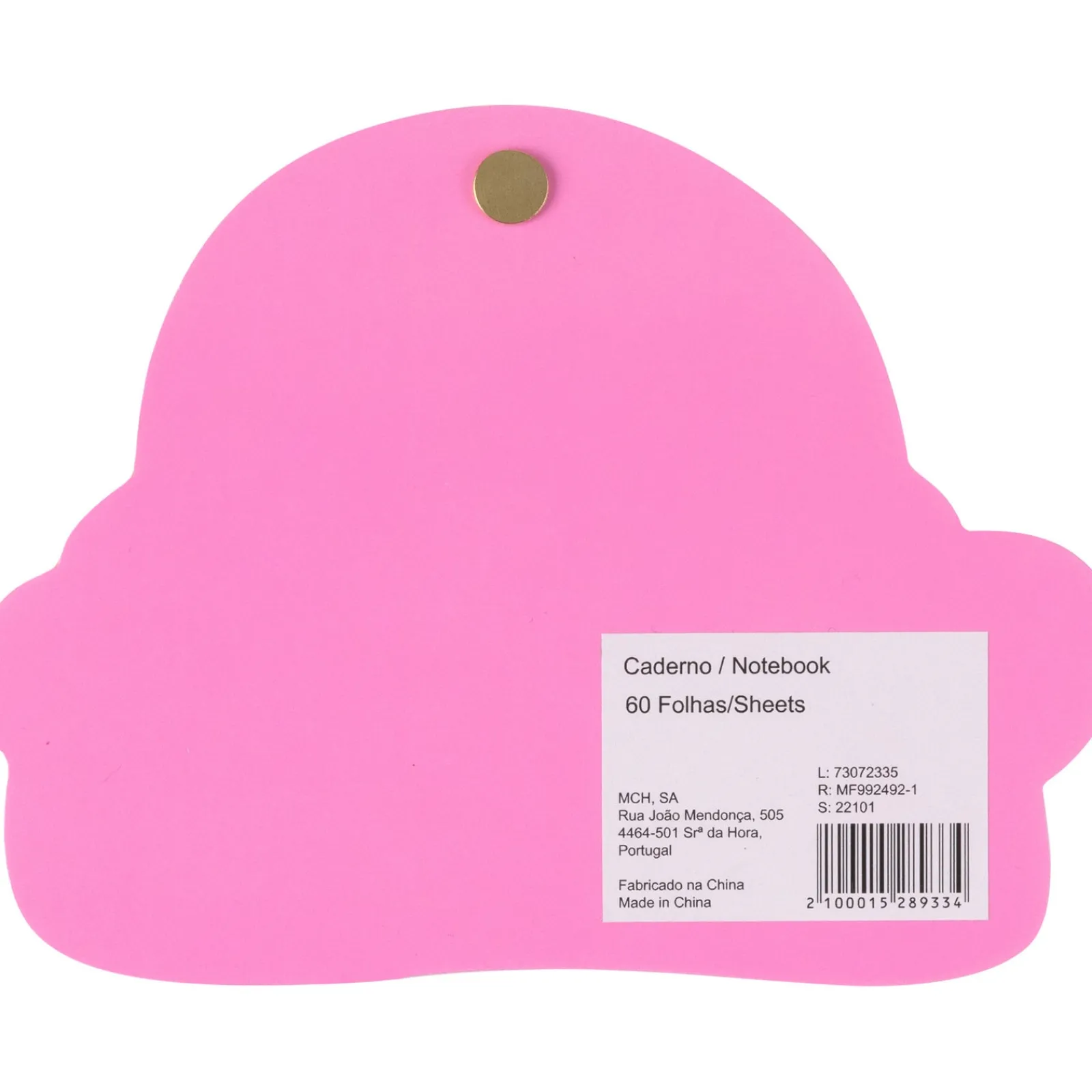 Best Outras Marcas Caderno Espiral A6 60 Folhas Cloud Pink Magic