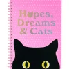 Online Outras Marcas Caderno Espiral A5 60 Folhas Cats Pink Magic