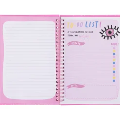 Online Outras Marcas Caderno Espiral A5 60 Folhas Cats Pink Magic