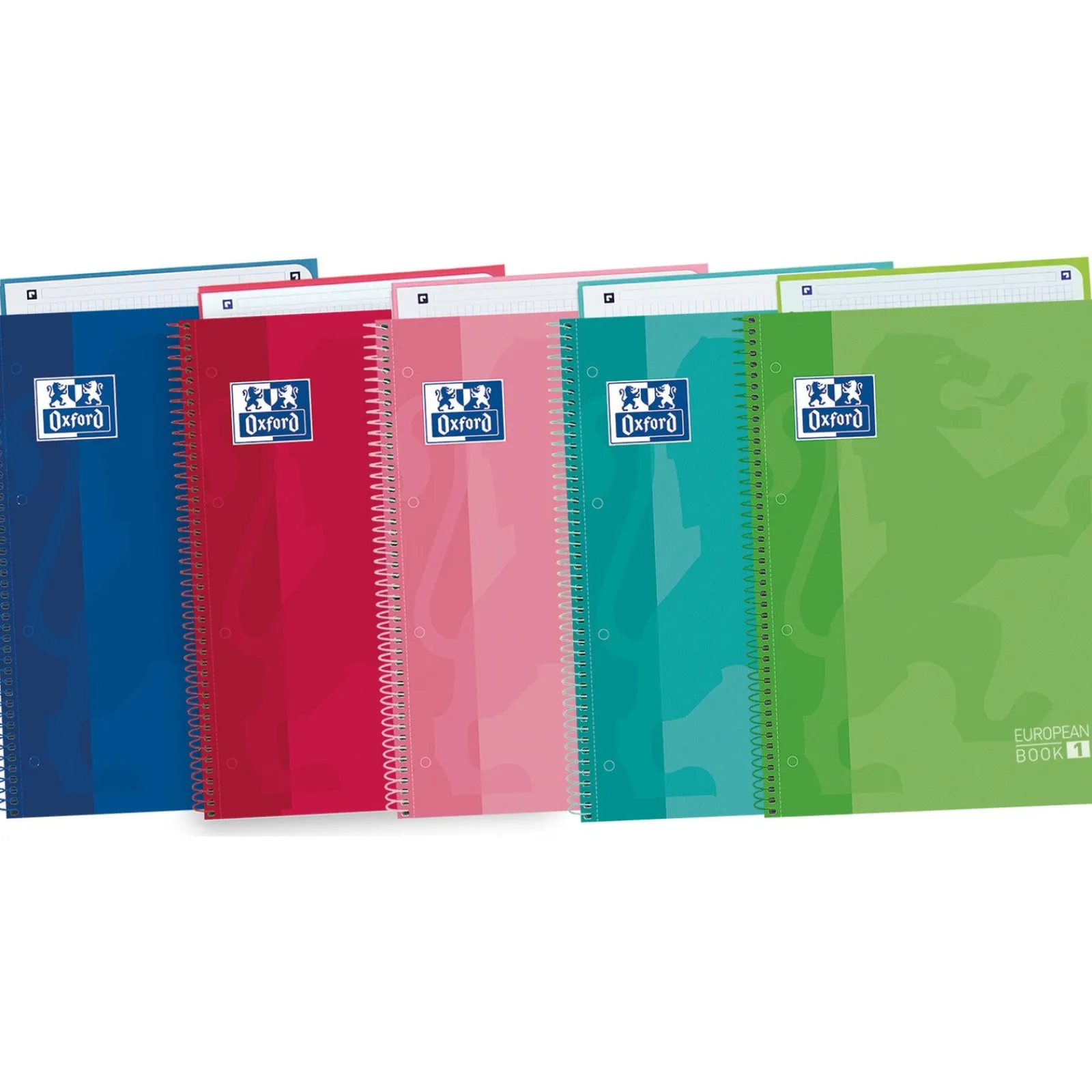 Oxford Caderno Espiral A4 80 Folhas 90 Gr Cor Vivas