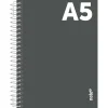 Note! Caderno Espiral A5 80 Folhas 70G Pautado Tecnoline