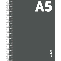 Note! Caderno Espiral A5 80 Folhas 70G Pautado Tecnoline