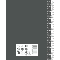 Note! Caderno Espiral A5 80 Folhas 70G Pautado Tecnoline