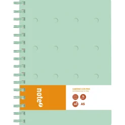 Sale Note! Caderno Espiral A5 80 Folhas 70G Pautado Pins
