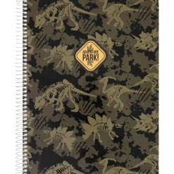 Note! Caderno Espiral A4 Capa Dura Pautado 100 Folhas T-Rex