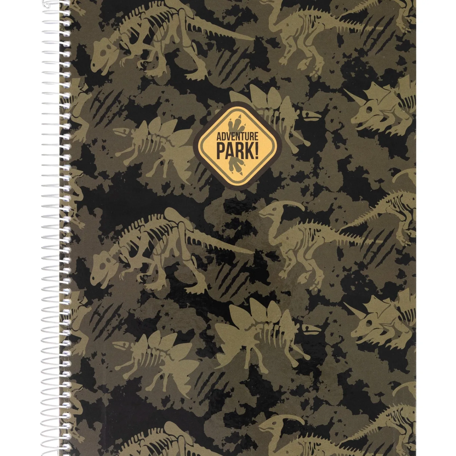 Note! Caderno Espiral A4 Capa Dura Pautado 100 Folhas T-Rex