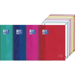 Oxford Caderno Espiral A4 Capa Dura 10 Disciplinas 150 Folhas Pautado