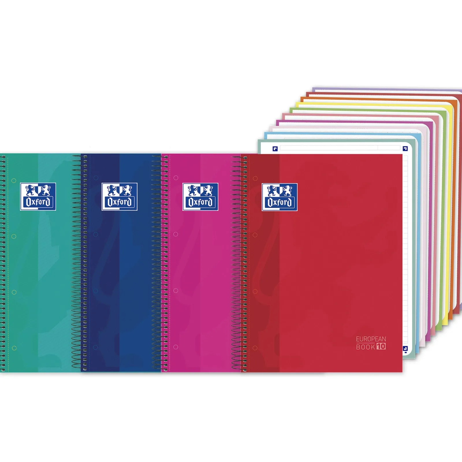 Oxford Caderno Espiral A4 Capa Dura 10 Disciplinas 150 Folhas Pautado