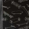Note! Caderno Espiral A5 Capa Dura 100 Folhas Skate