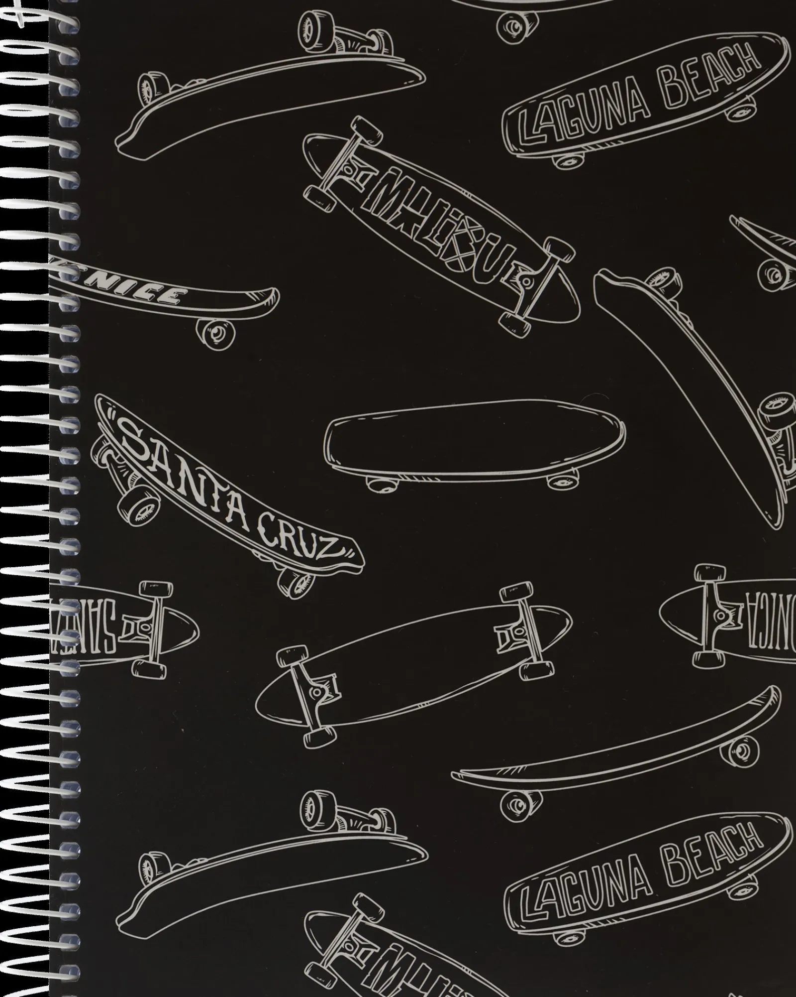 Note! Caderno Espiral A5 Capa Dura 100 Folhas Skate