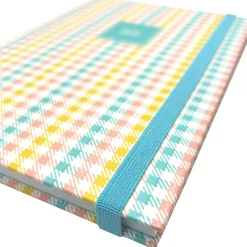 Best Note! Caderno Espiral A5 Capa Dura Liso 96F com Elástico Square