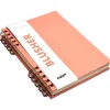 Note! Caderno Espiral A5 Capa Dura Pautado Your Colour Peach