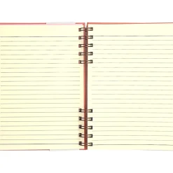 Note! Caderno Espiral A5 Capa Dura Pautado Your Colour Peach