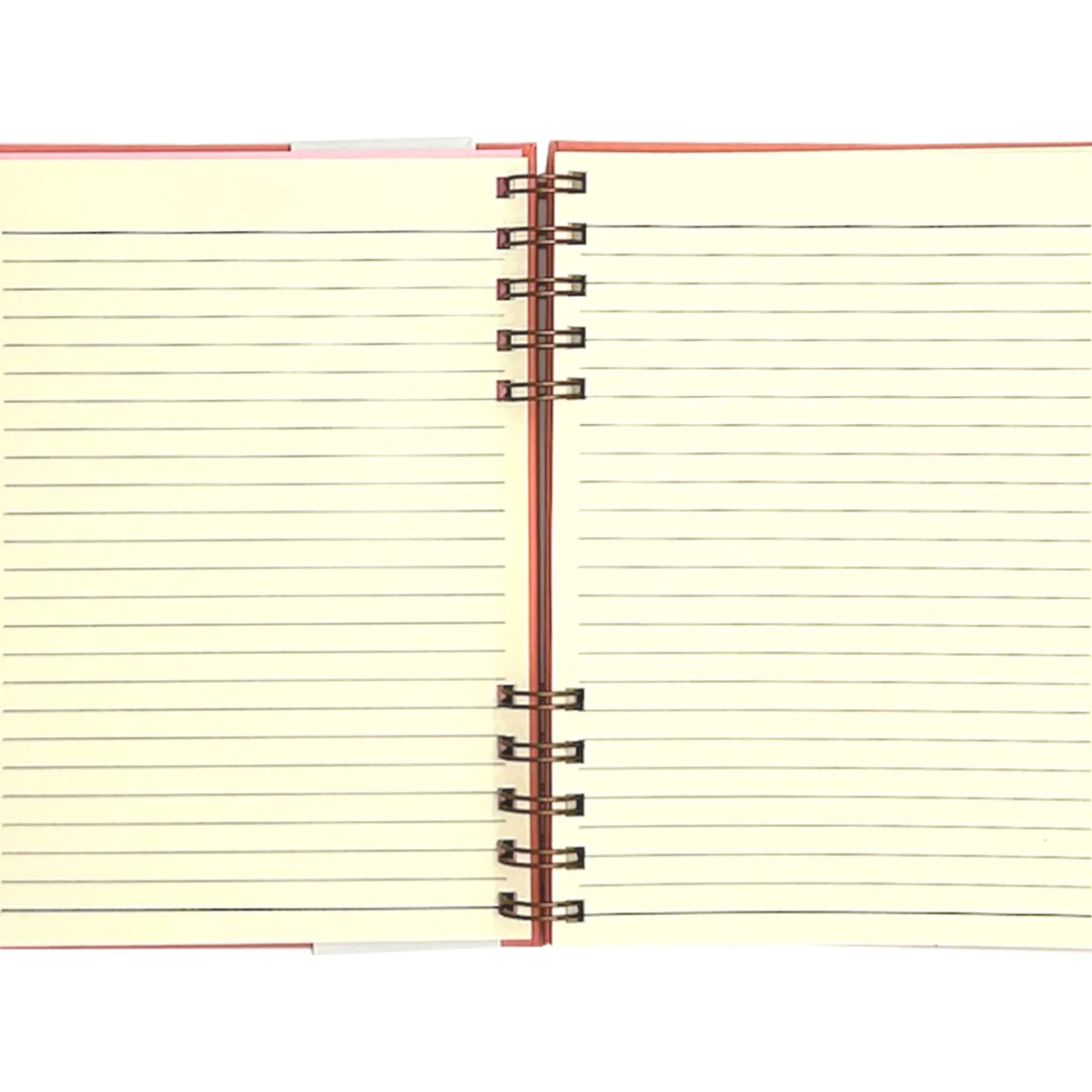 Note! Caderno Espiral A5 Capa Dura Pautado Your Colour Peach