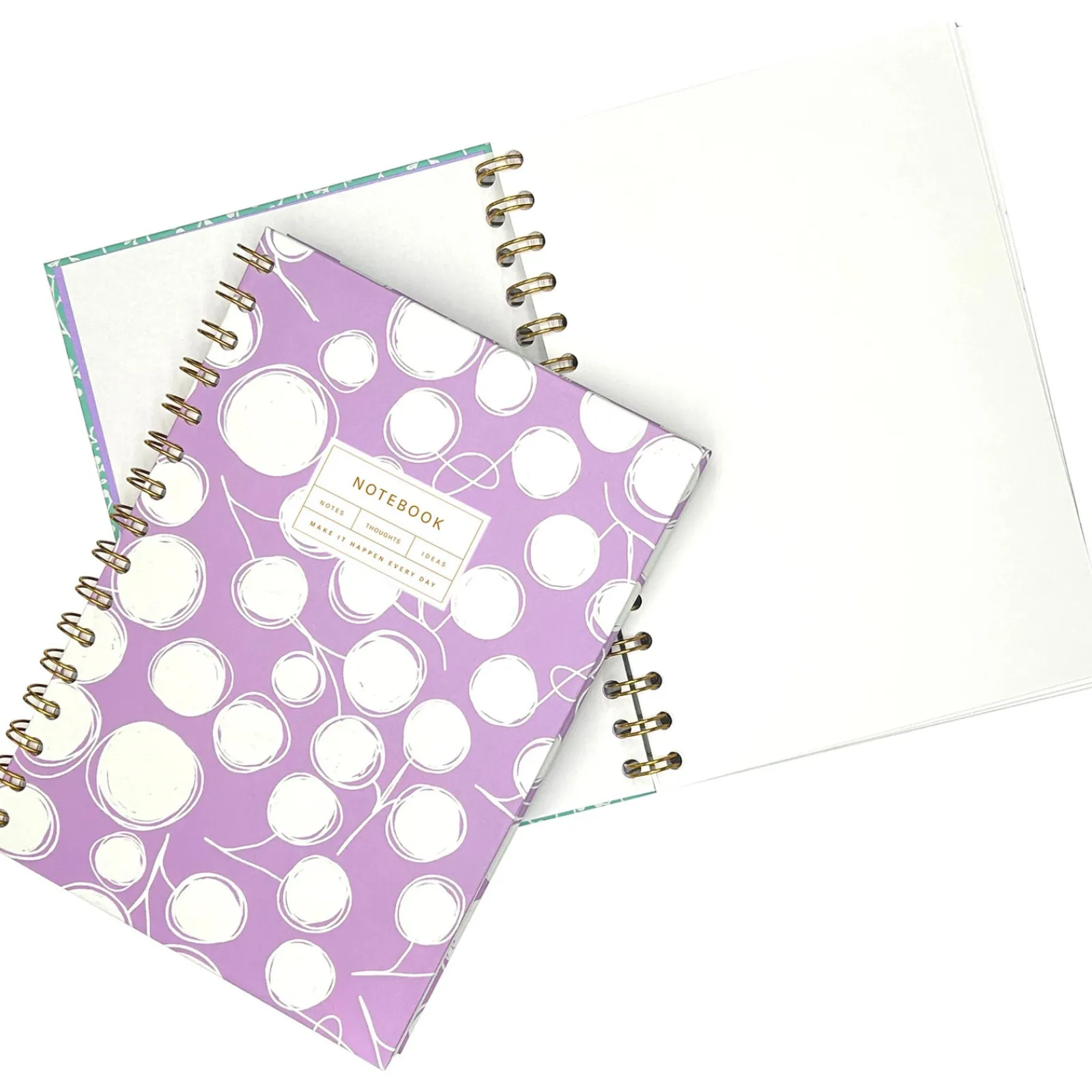 Note! Caderno Espiral A5 Capa Dura Liso 96F Bloom