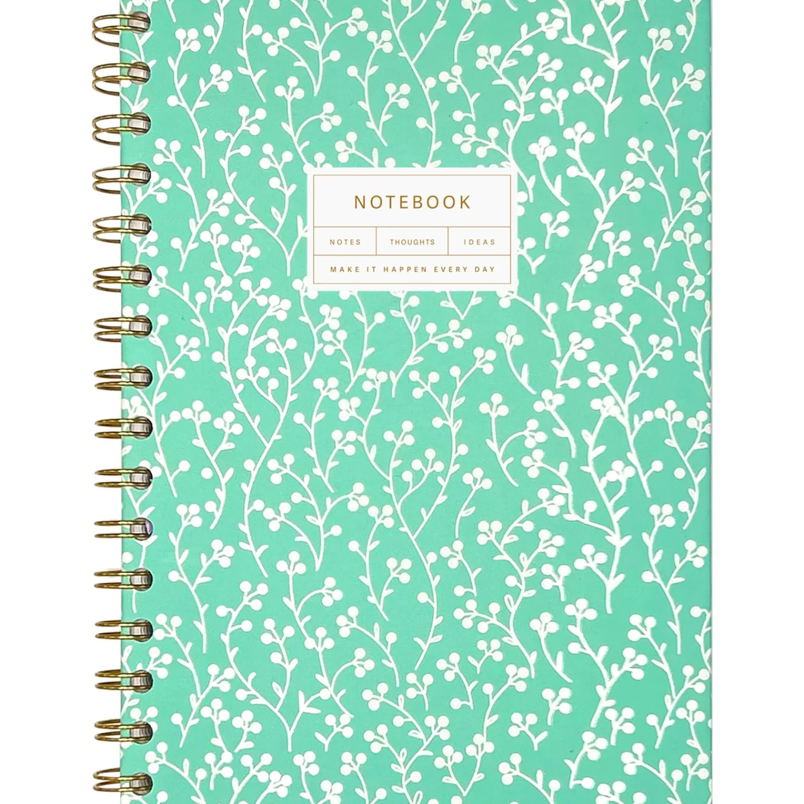 Note! Caderno Espiral A5 Capa Dura Liso 96F Bloom