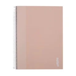 Note! Caderno Espiral A4 Capa Dura Pautado 100 folhas Pastel