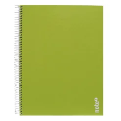 Sale Note! Caderno Espiral A4 Capa Dura Pautado 100 Folhas Verde Tecnocolor