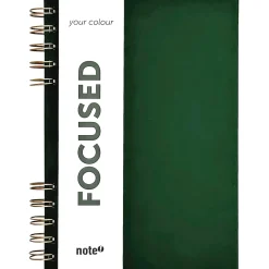 Clearance Note! Caderno Espiral A5 Capa Dura Pautado Your Colour Verde