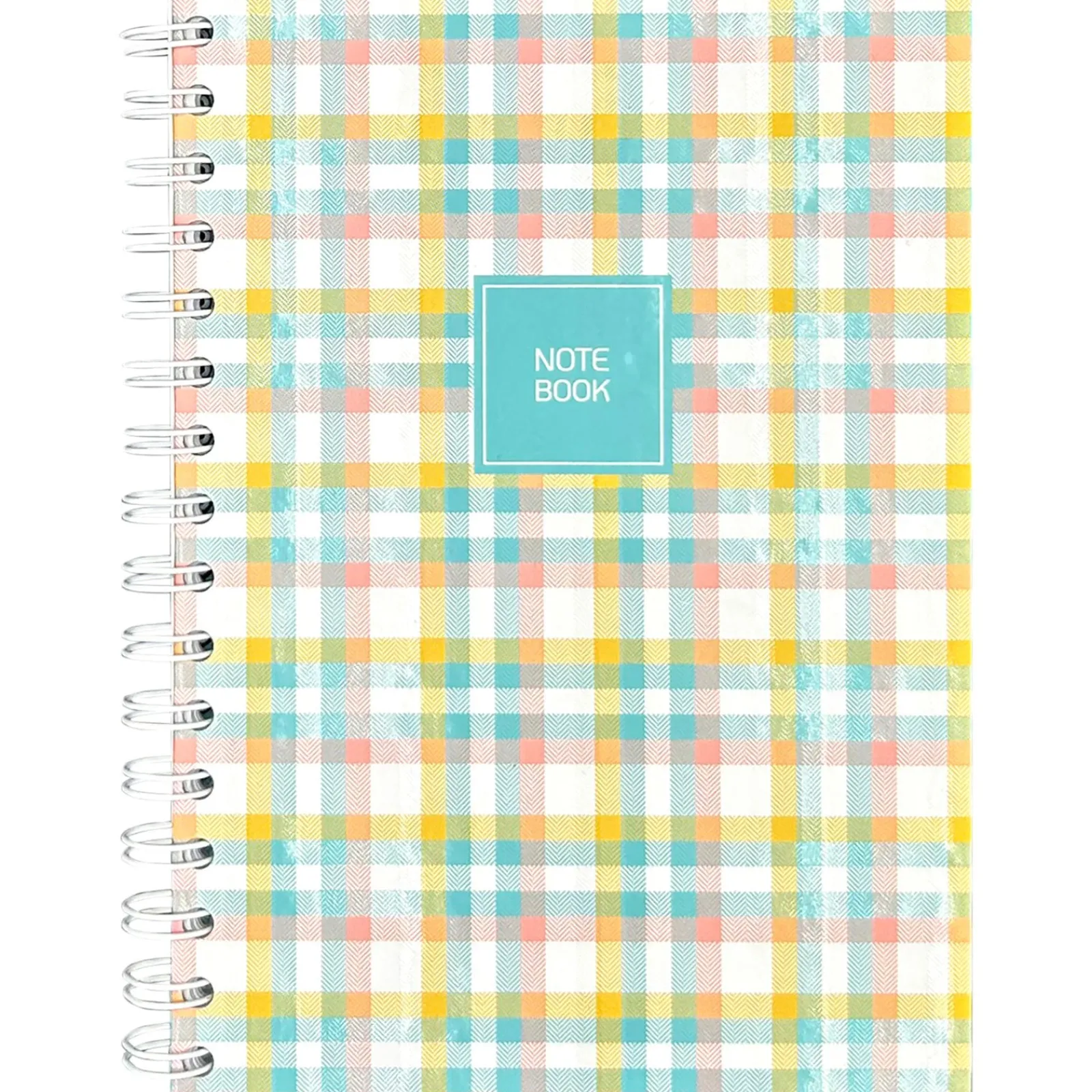 Clearance Note! Caderno Espiral A5 Capa Dura Liso 96F Square