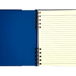 Discount Note! Caderno Espiral A5 Capa Dura Pautado Your Colour Azul