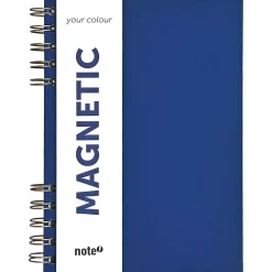 Discount Note! Caderno Espiral A5 Capa Dura Pautado Your Colour Azul