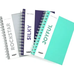 Note! Caderno Espiral A5 Capa Dura Your Colour Silky