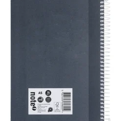 Outlet Note! Caderno Espiral A5 Capa Dura Pautado 100 Folhas Azul Escuro Colours