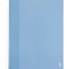 Note! Caderno Espiral A4 Capa Dura Pautado 100 Folhas Azul Colours