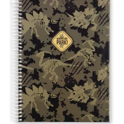 New Note! Caderno Espiral A5 Capa Dura Pautado 100 Folhas T-Rex