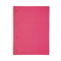 Note! Caderno Espiral A4 120Folhas 70G Pautado Rosa