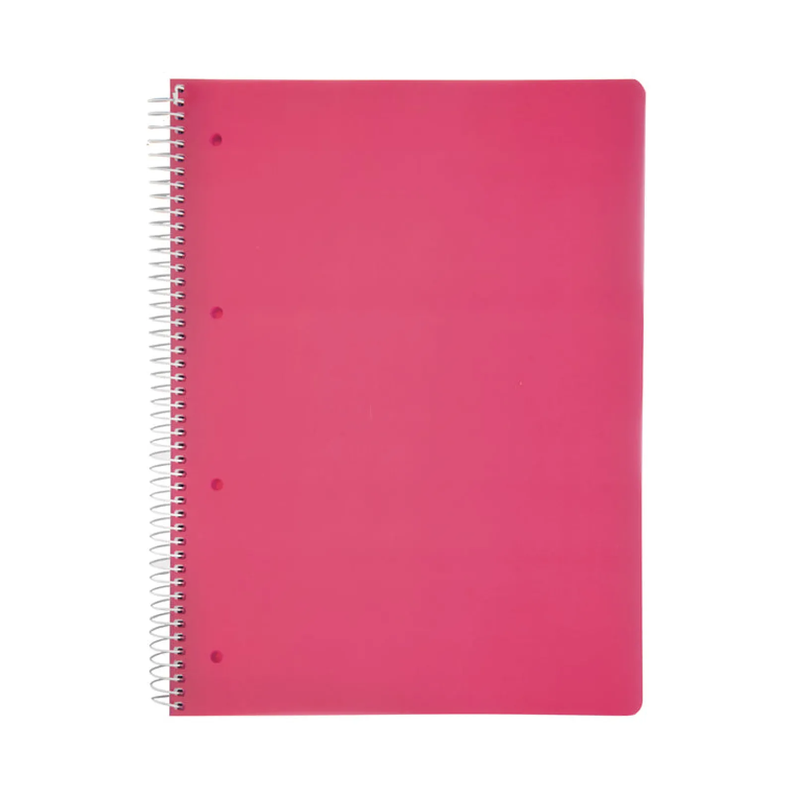 Note! Caderno Espiral A4 120Folhas 70G Pautado Rosa