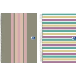 Oxford Caderno Espiral A4 90G 120 Folhas Pautado