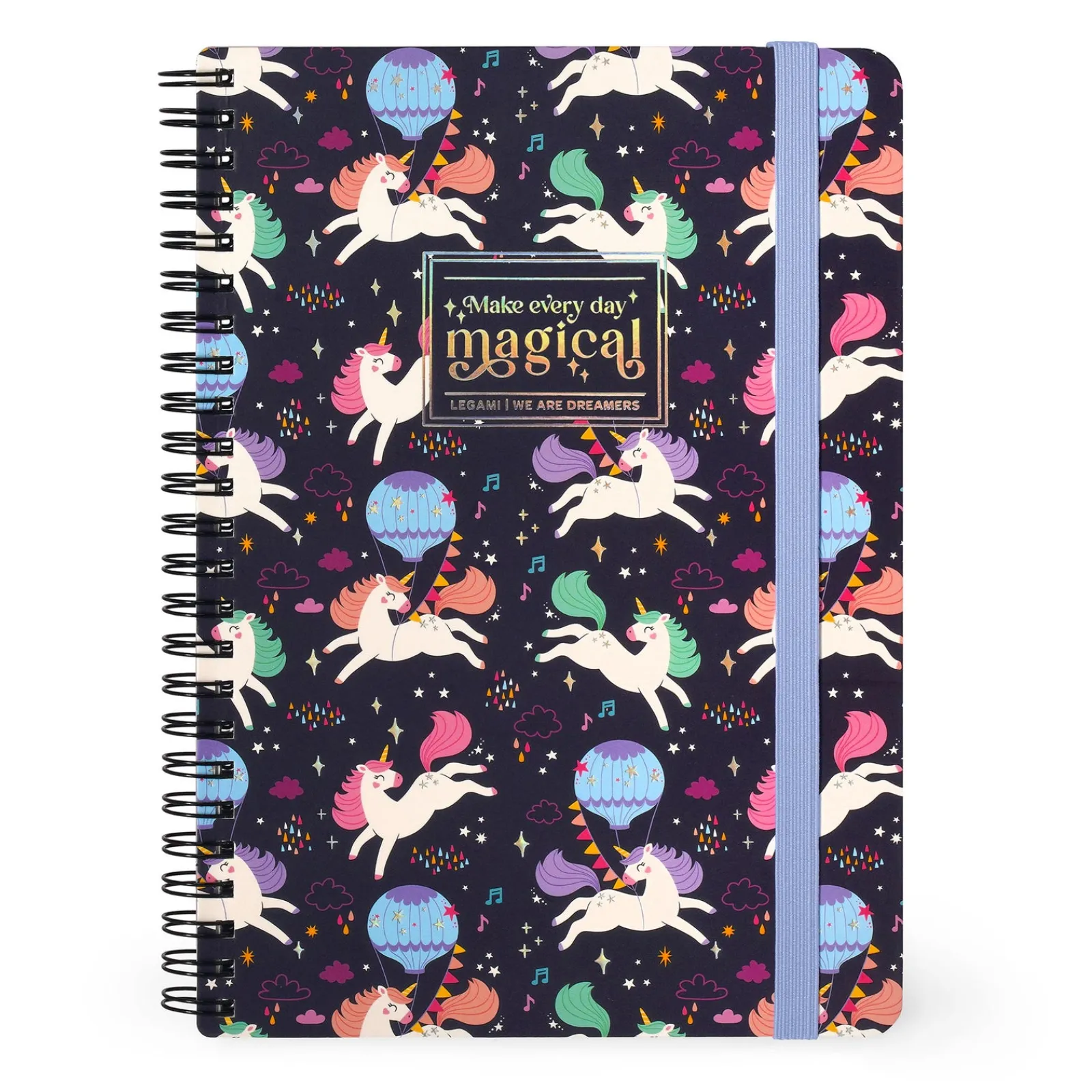 Outlet Legami Caderno Espiral A5 Grande - Unicórnio