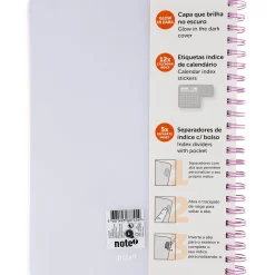Outlet Note! Caderno Espiral A4 Multidisciplinar Com Elástico 120 Folhas