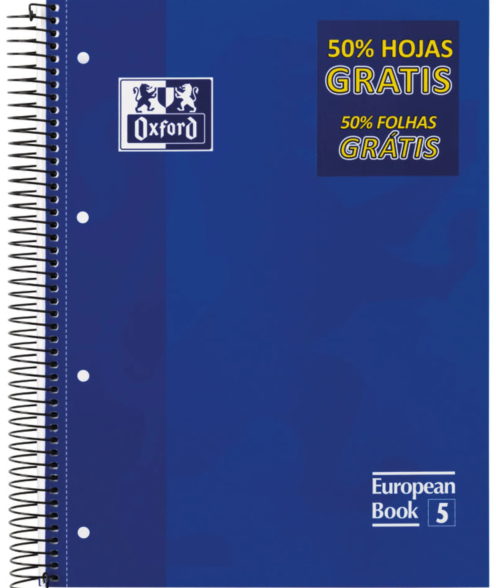 Oxford Caderno Espiral A4 Pautado (várias cores)