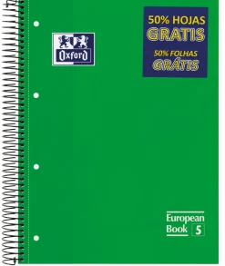 Oxford Caderno Espiral A4 Pautado (várias cores)