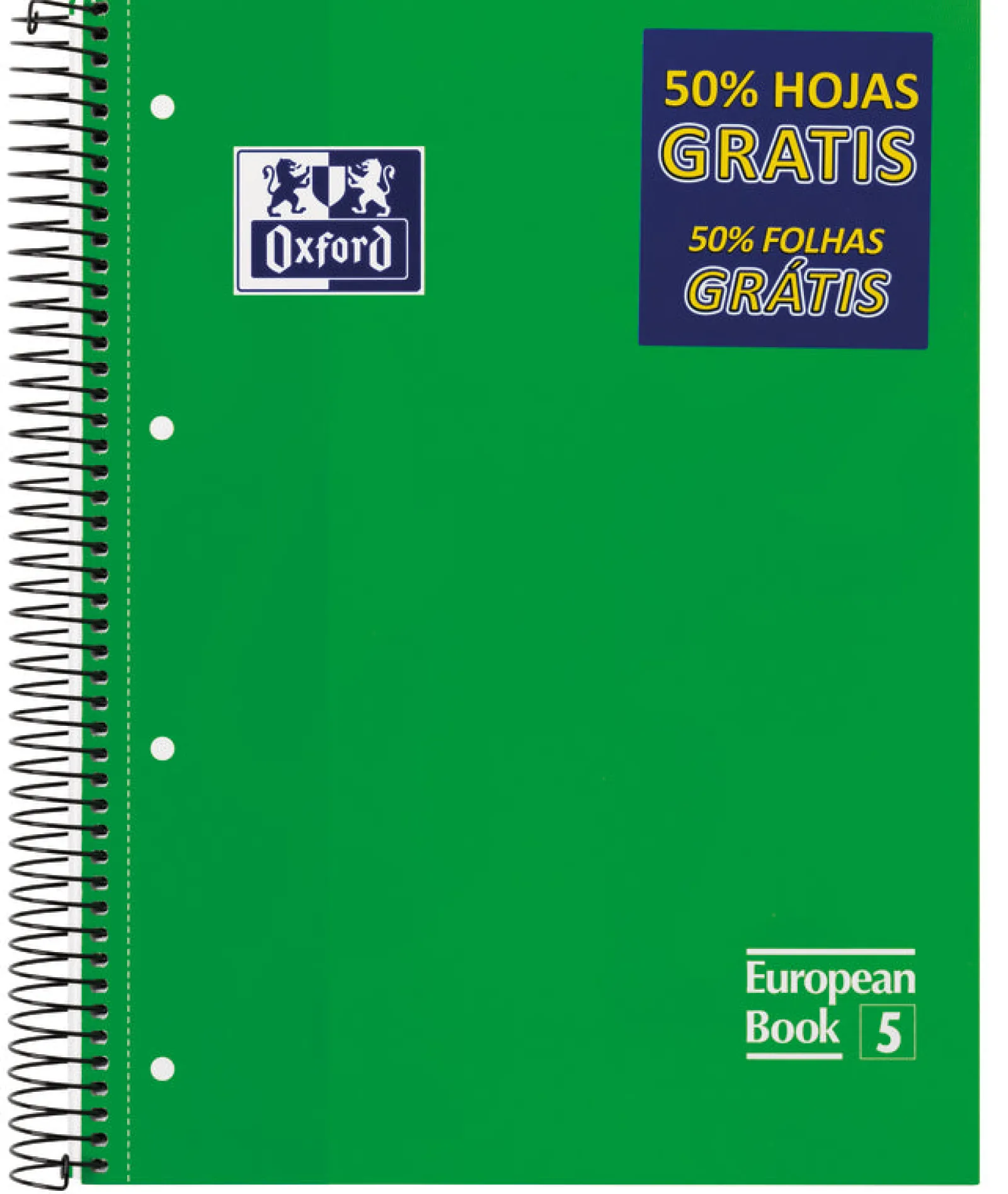 Oxford Caderno Espiral A4 Pautado (várias cores)