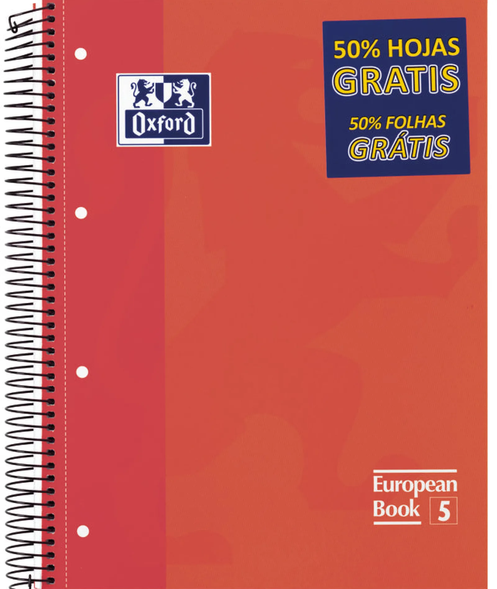 Oxford Caderno Espiral A4 Pautado (várias cores)