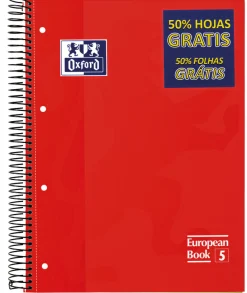 Oxford Caderno Espiral A4 Pautado (várias cores)