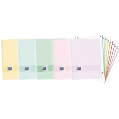 Oxford Caderno Espiral A4 Pautado 160 Folhas 8 Disciplinas Live&Go