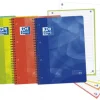 Oxford Caderno Espiral A4 Pautado com Separadores (várias cores)
