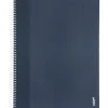 Note! Caderno Espiral A4 Pautado Capa Dura Azul Escuro